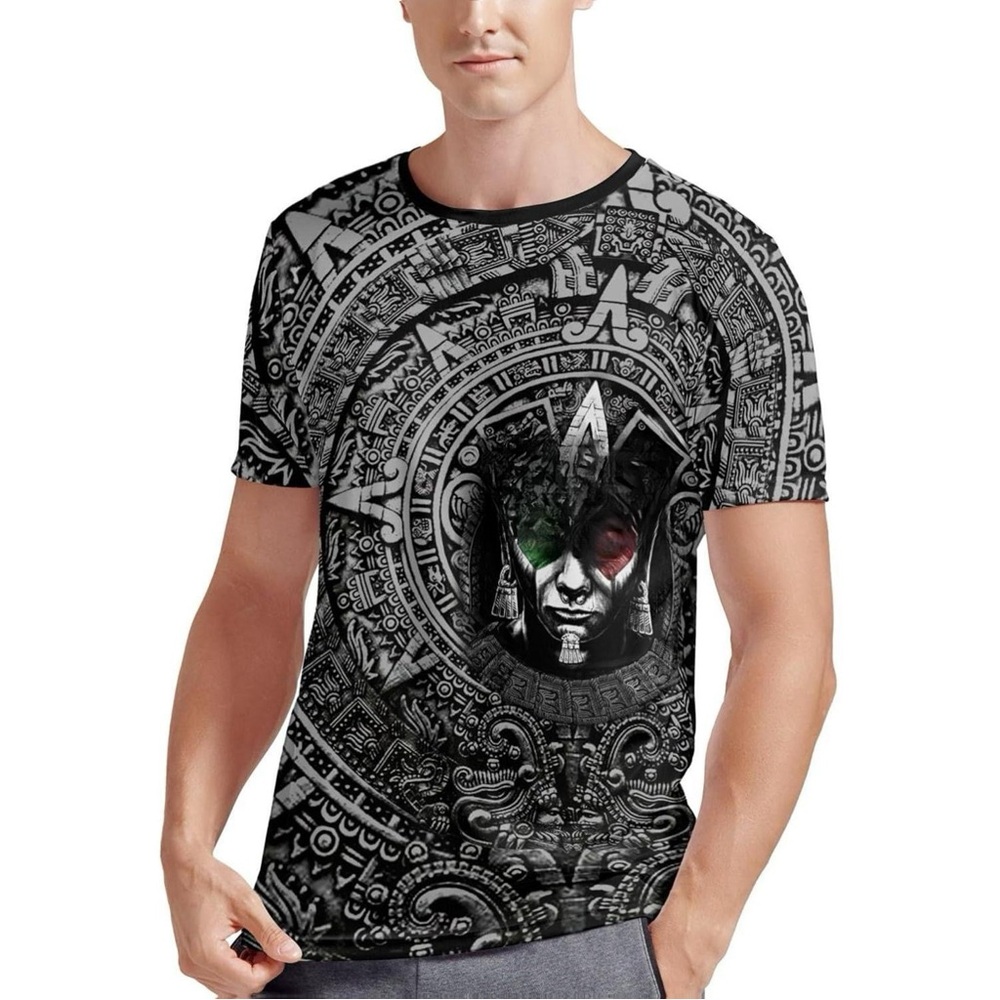 3D Novelty Adult O-Neck Short Sleeve Graphic Funny Tee Shirt Top